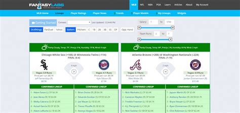 fantasylabs mlb
